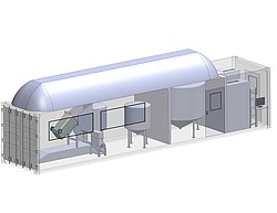 Mobile Biogas Container