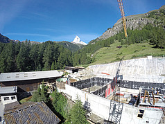 Für eine Biogasanlage in Zermatt konstruierte die ESG Einzelkomponenten